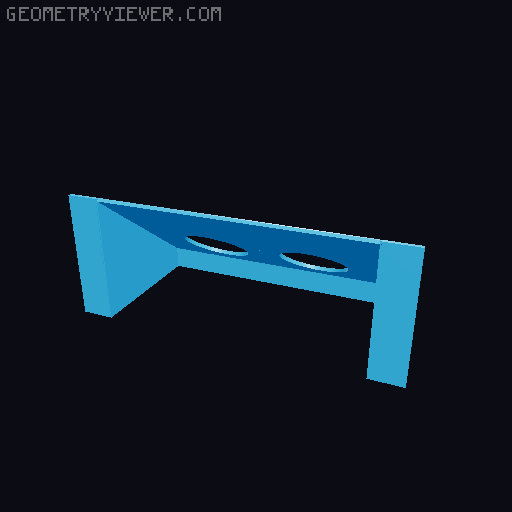Gauge Panel 3D model thumbnail