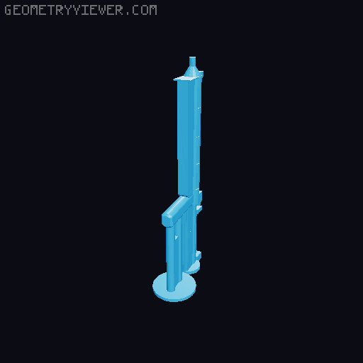 B1 battle droid for LUCKY 13 3D model thumbnail