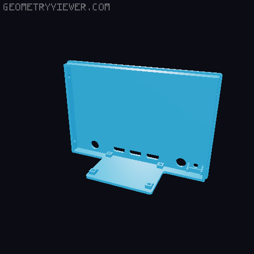Lenovo M73 Mini Home Lab  3D model thumbnail