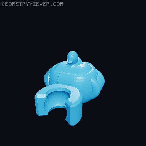 the new duck monstrosity 3D model thumbnail