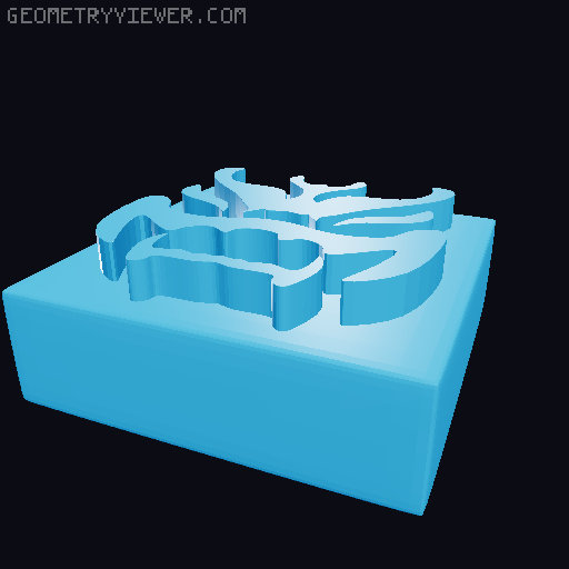 Mystic symbol stamp collection 3D model thumbnail