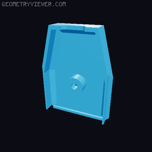 DB15 connector (with step file) 3D model thumbnail
