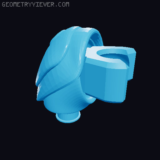Murderbot Action Figure 3D model thumbnail