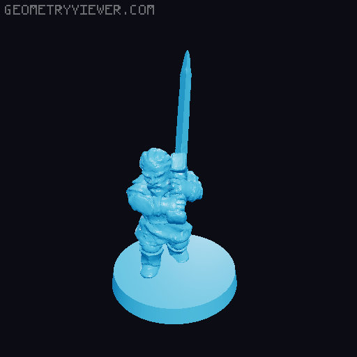Clansmen of Lamedon 10mm 3D model thumbnail
