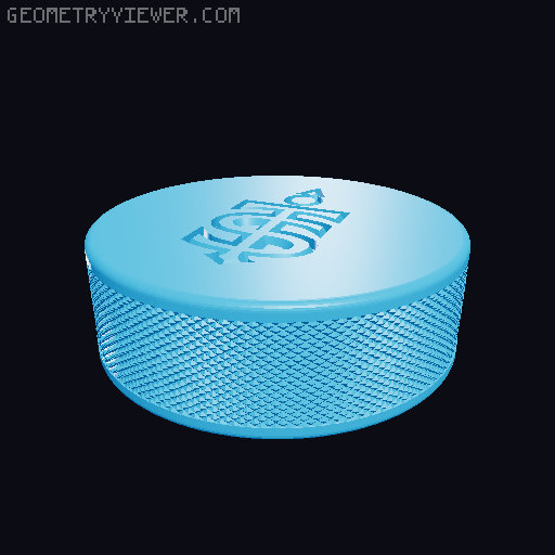 PWHL Souvenir Pucks 3D model thumbnail