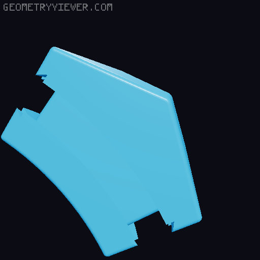Behemoth——Twelve deep cuts form a deep cut Deltoidal Icositetrahedron. 3D model thumbnail