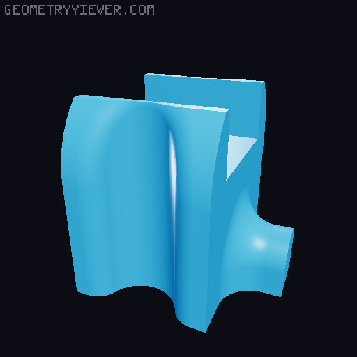Knife sharpening jig/clamp v2 3D model thumbnail
