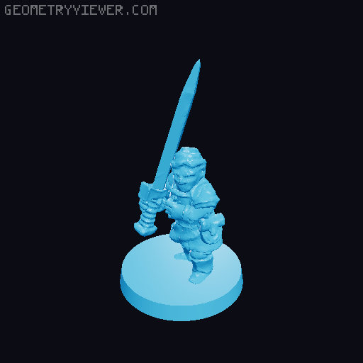 Clansmen of Lamedon 10mm 3D model thumbnail