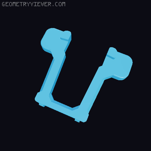 [REMIX] Side Release Buckle 3D model thumbnail