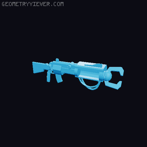 Dummy 13 Fortnite Weapons Pack #3: "the big boys" 3D model thumbnail