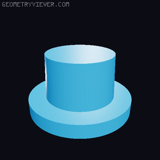 Bottle Stopper / Cork 3D model thumbnail
