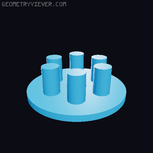 One way Gear Clutch for Motor Drive 3D model thumbnail