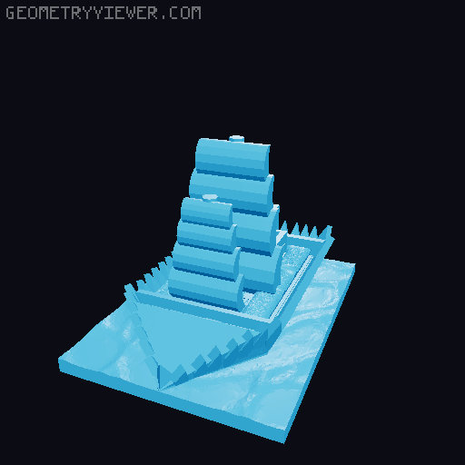 Orc or Goblinoid Fantasy Fleet 3D model thumbnail