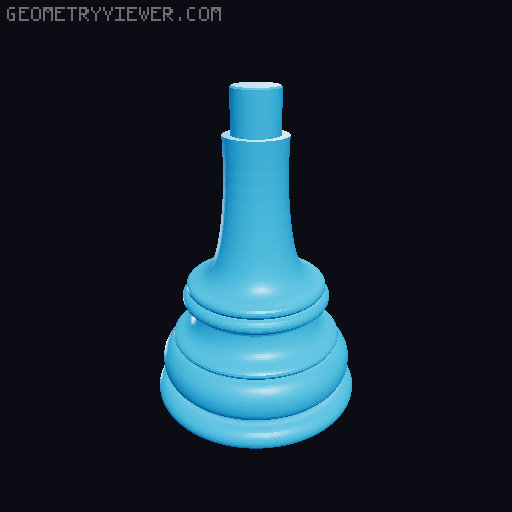 Chess set 3D model thumbnail