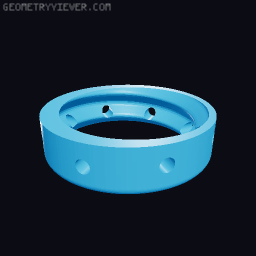 Adjustable fume extractor 3D model thumbnail