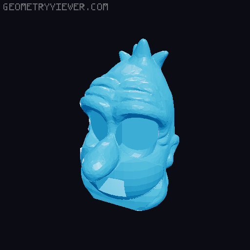 Die Simpsons Kopfsammlung für Mini13 / Dummy13 / Lucky13 3D model thumbnail