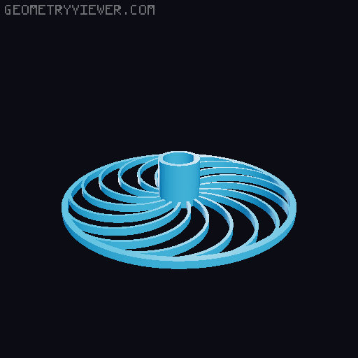 Hypnotic Extruder Visualizer - Ender 3 S1 Pro Remix 3D model thumbnail