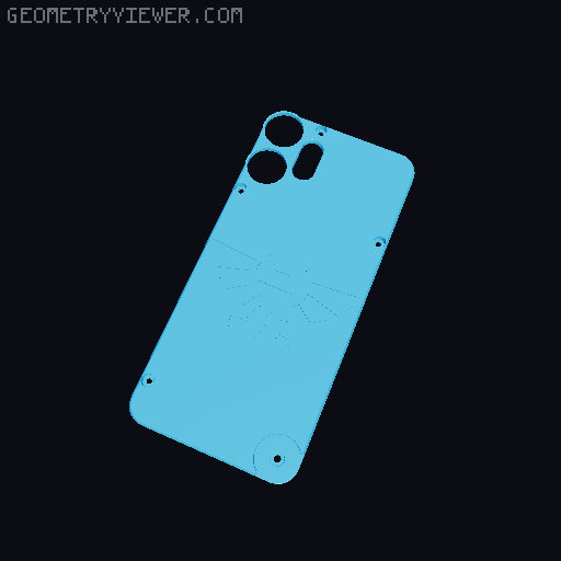 Zelda Phone case for CMF 2 Pro 3D model thumbnail
