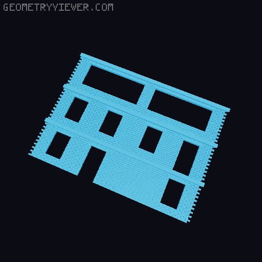 CONTROL TOWER 1:87 HO SCALE 3D model thumbnail