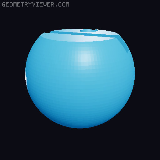 Compact Aeropress stand 3D model thumbnail