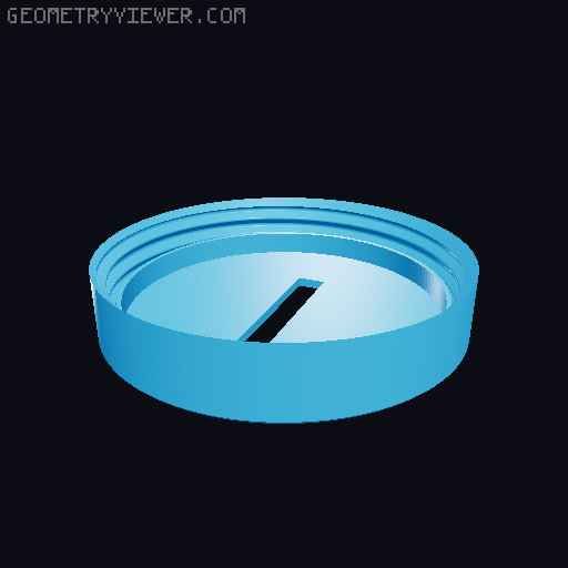 Simple Piggy Bank Containers 3D model thumbnail