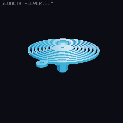 Handloaded Flying Tourbillon 3D model thumbnail