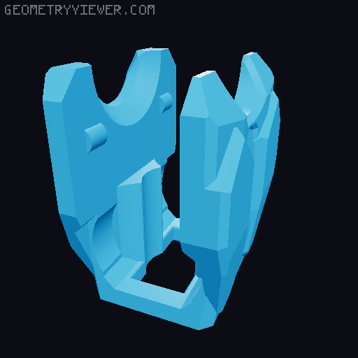 Improved parts for Dummy at 150% 3D model thumbnail