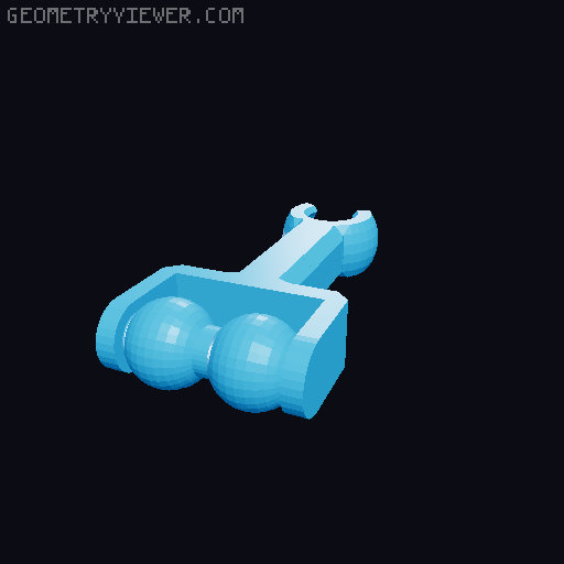 Fully Printable Desktop Army stand 3D model thumbnail