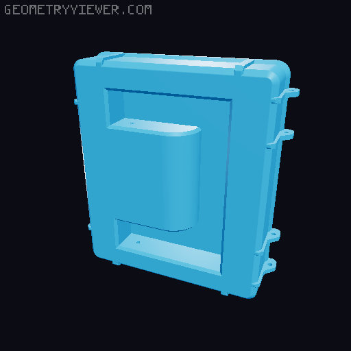 Baofeng UV-5R Box 3D model thumbnail