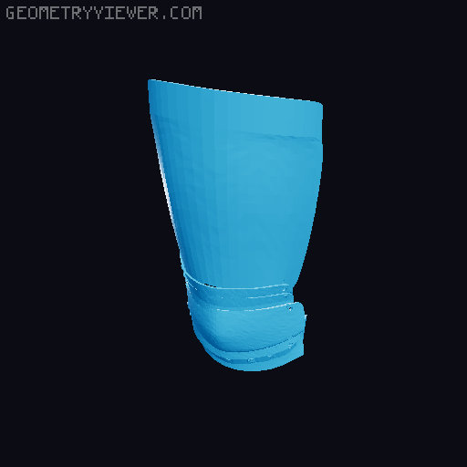 Figurine du chevalier de la guerre de Cent Ans Version V6 au  1/12ème en kit 3D model thumbnail