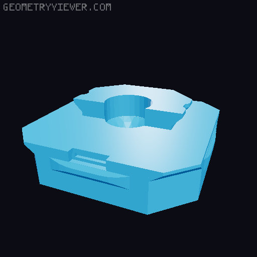 openConnect Wall Mounts for openGrid 3D model thumbnail