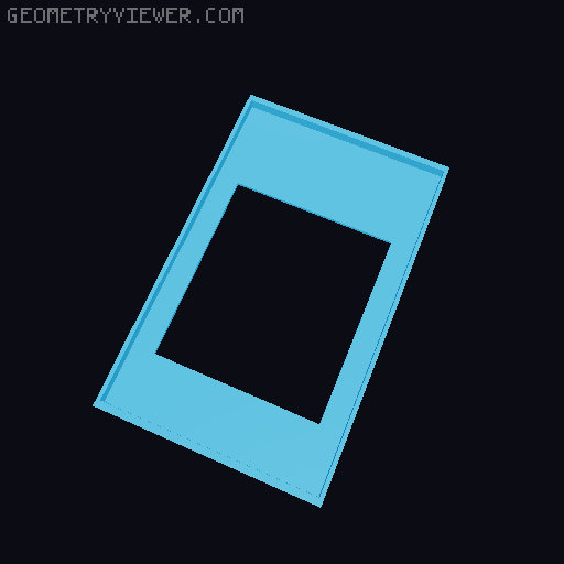 Baseball Card Enclosure - Goudey/Leaf 3D model thumbnail