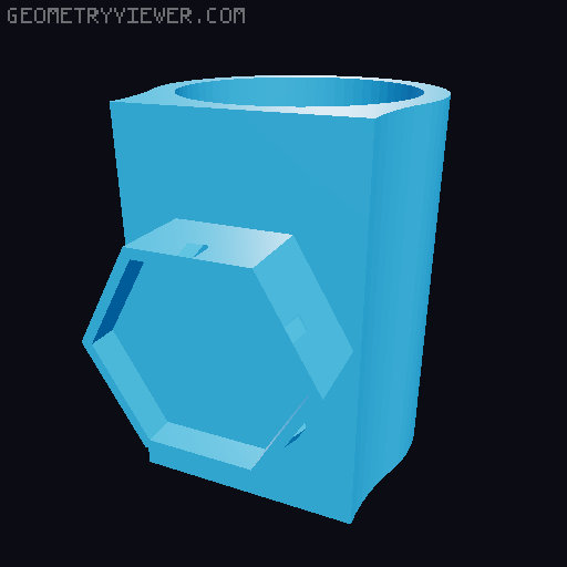 Honey wall accessories 3D model thumbnail