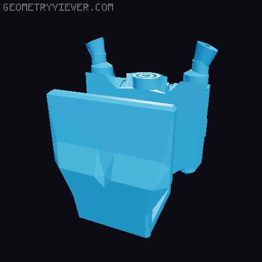 Lucky 13 Mandalorian (With Jetpack and Rifle!) 3D model thumbnail