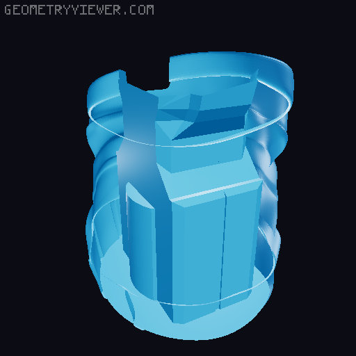Dummy 13 Mercenary Team - The Recon 3D model thumbnail
