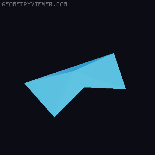 Geometric Bull  - wall design 3D model thumbnail