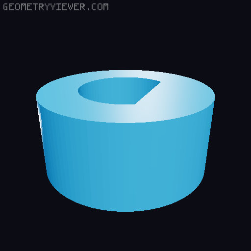circular sliding puzzle 3D model thumbnail