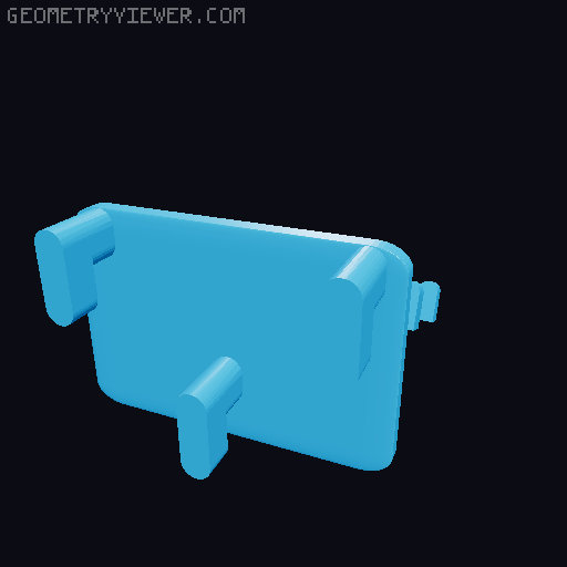Lego Speed champions Skadis Holder 3D model thumbnail