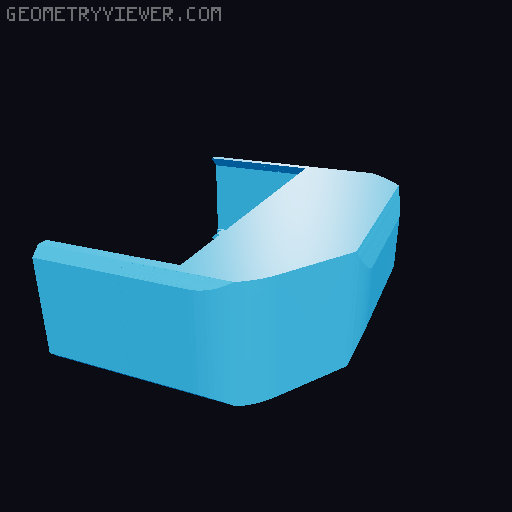 HORIZONTAL Print -- Talon Magazine (10/15) -- (shorter feed lips for more compatibility) 3D model thumbnail