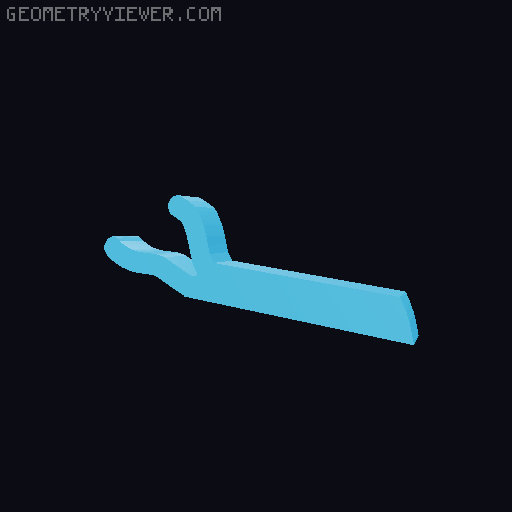 Ninja Thin Men (Dual Color) 3D model thumbnail