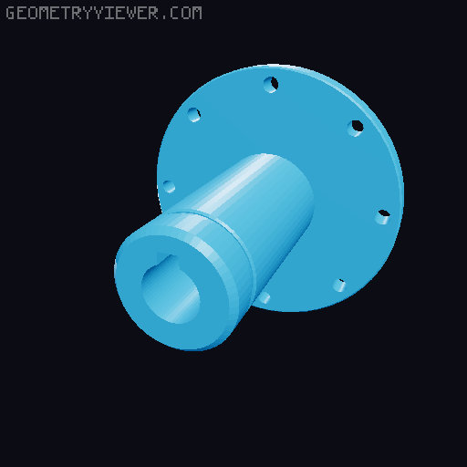 robotic arm 6 axis .ASTOLFI by ALI 3D model thumbnail