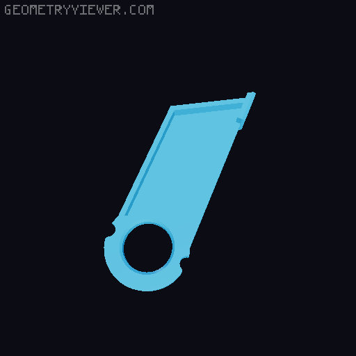  Blade Holder And Compartment  3D model thumbnail