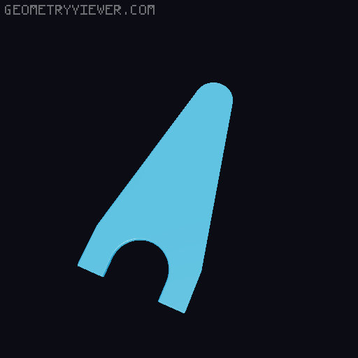 Pastamatic Wiper Spacer 3D model thumbnail