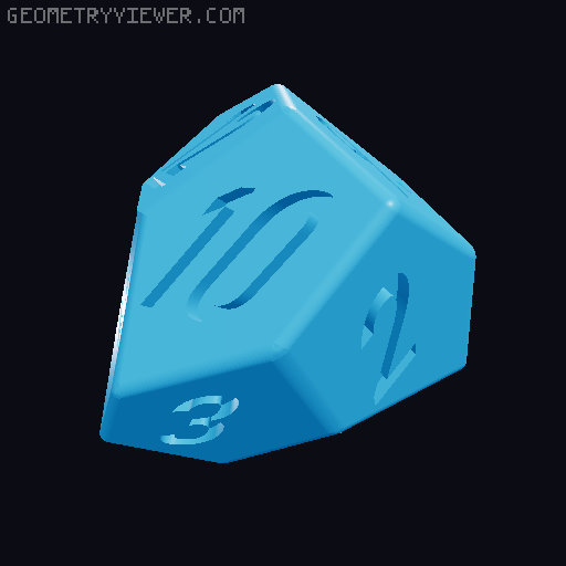 Random's Warped Dice! 3D model thumbnail