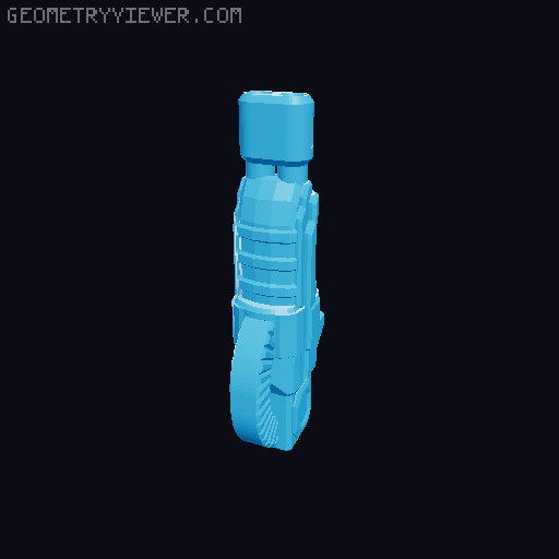 Dummy 13 - Blaster Arms Overhaul 3D model thumbnail