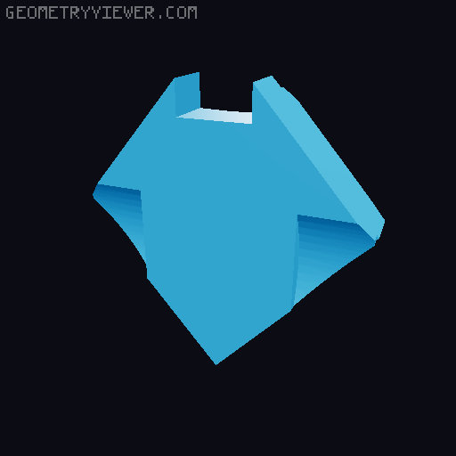 Mighty Morphin Dummy Rangers - Blue 3D model thumbnail