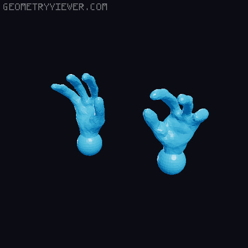 Lucky 13 Alien Parts 3D model thumbnail