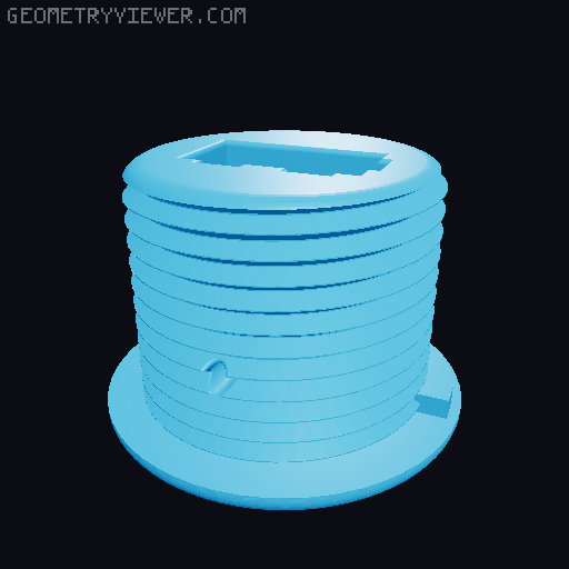 Ham Radio Go Box 3D model thumbnail