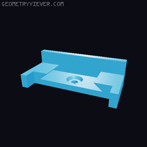 Front-load Sliding Spice Rack 3D model thumbnail