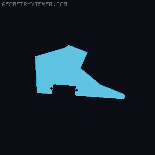 Flying V Guitar 3D model thumbnail